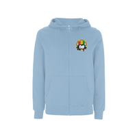 Dready Culture Roots & Peace Small Logo Zip Hood – Rave inspired 90s streetwear, retro fashion from Have a nice day london store 