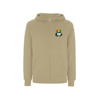 Dready Culture Roots & Peace Small Logo Zip Hood – Rave inspired 90s streetwear, retro fashion from Have a nice day london store 