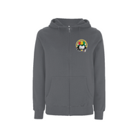Dready Culture Roots & Peace Small Logo Zip Hood – Rave inspired 90s streetwear, retro fashion from Have a nice day london store 