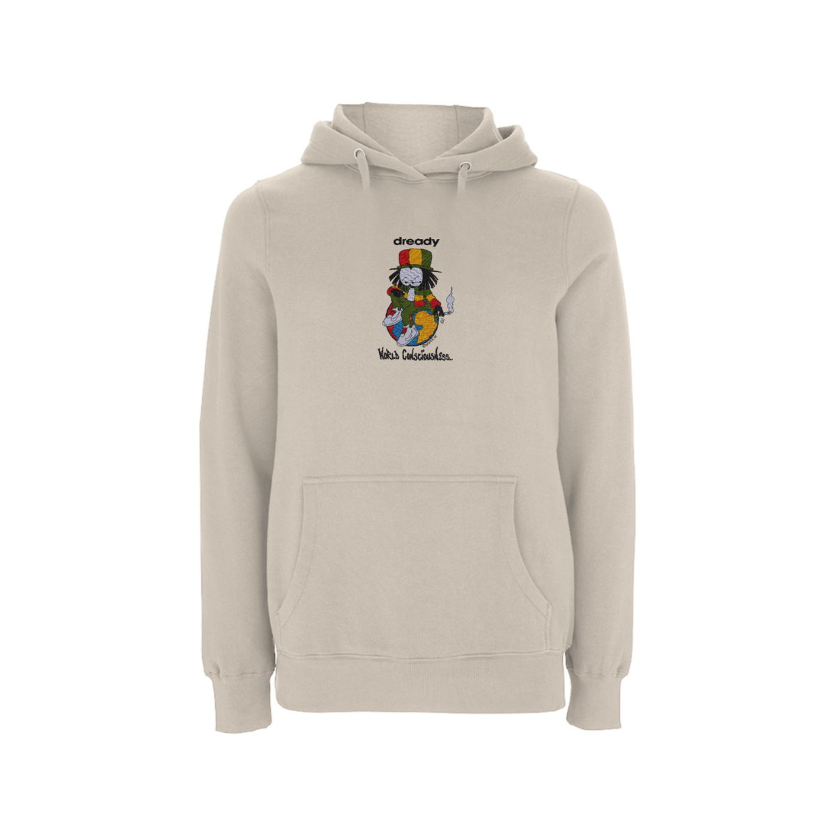 DREADY WORLD CONCIOUSNESS Embroidered Hood