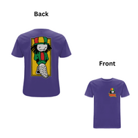Walking Dread Front & Back Print T- Shirt – Rave inspired 90s streetwear, retro fashion from Have a nice day london store 