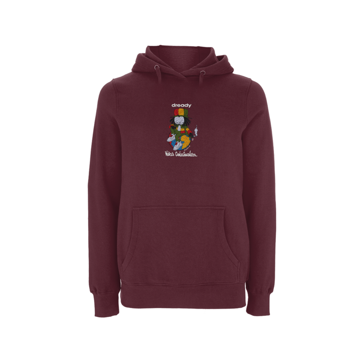 DREADY WORLD CONCIOUSNESS Embroidered Hood
