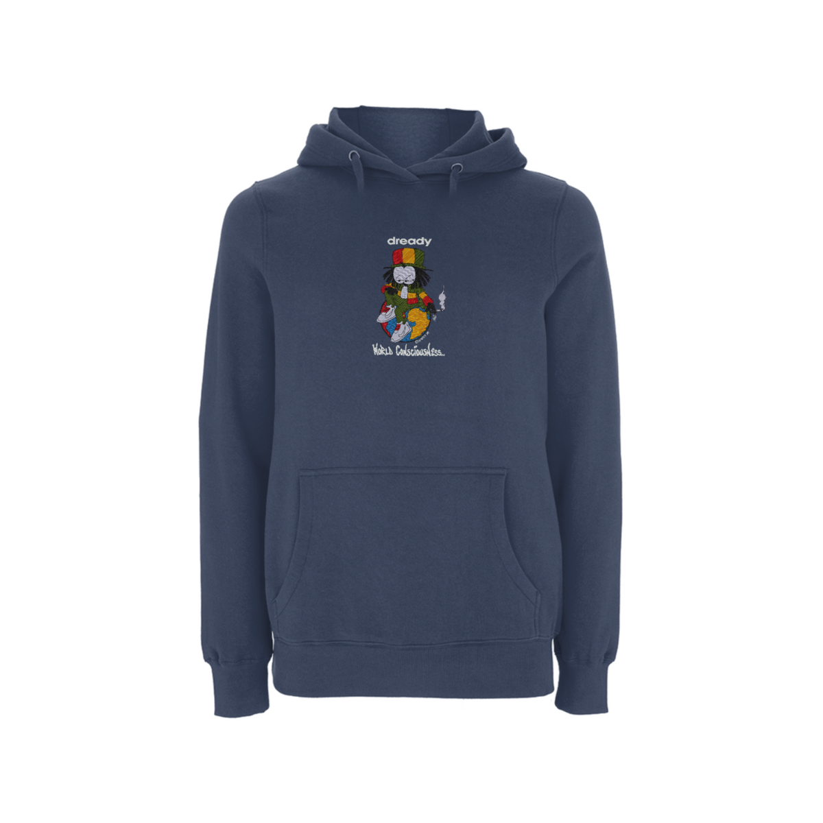 DREADY WORLD CONCIOUSNESS Embroidered Hood