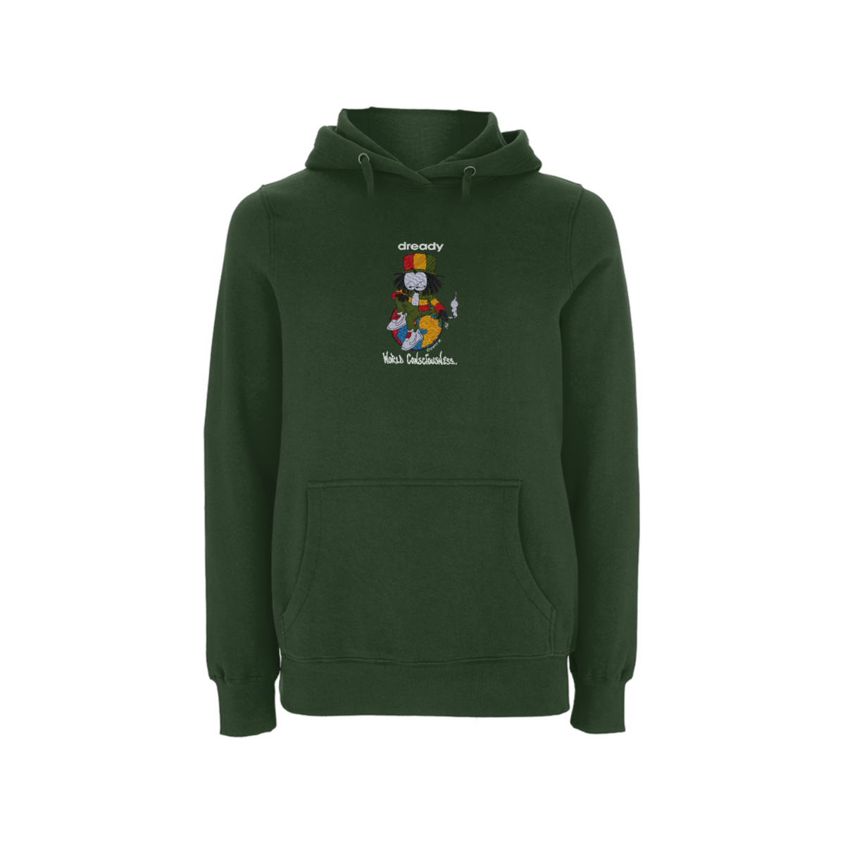 DREADY WORLD CONCIOUSNESS Embroidered Hood