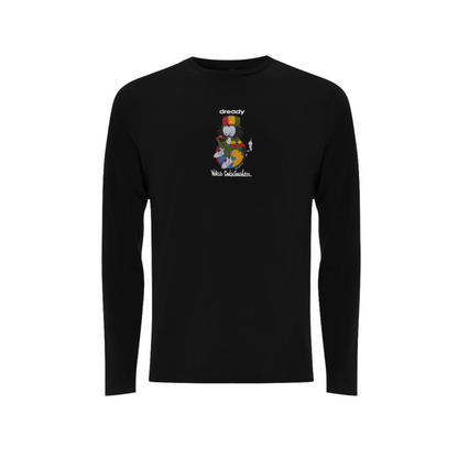 DREADY WORLD CONCIOUSNESS Front Print Long Sleeve