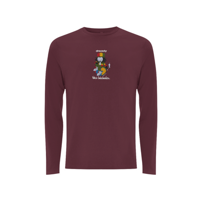 DREADY WORLD CONCIOUSNESS Front Print Long Sleeve