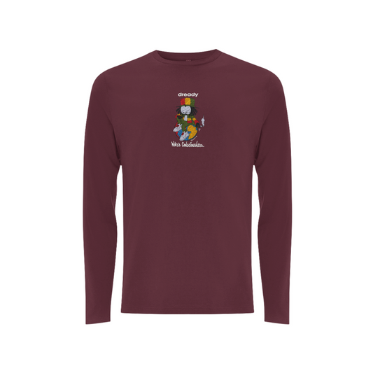 DREADY WORLD CONCIOUSNESS Front Print Long Sleeve