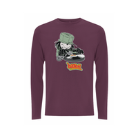 DJ DREADY Front Print Long Sleeve – Rave inspired 90s streetwear, retro fashion from Have a nice day london store 