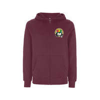 Dready Culture Roots & Peace Small Logo Zip Hood – Rave inspired 90s streetwear, retro fashion from Have a nice day london store 