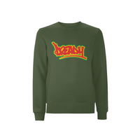DREADY Logo Front Print Sweatshirt – Rave inspired 90s streetwear, retro fashion from Have a nice day london store 
