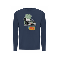DJ DREADY Front Print Long Sleeve – Rave inspired 90s streetwear, retro fashion from Have a nice day london store 