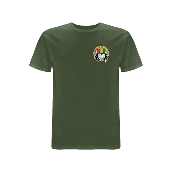 Dready Culture Roots & Peace Small Logo T-Shirt – Rave inspired 90s streetwear, retro fashion from Have a nice day london store 