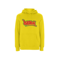 DREADY Logo Front Print Hood – Rave inspired 90s streetwear, retro fashion from Have a nice day london store 