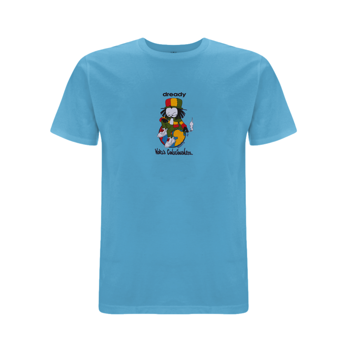 World Conciousness Embroidered T-Shirt