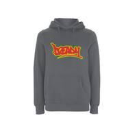 DREADY Logo Front Print Hood – Rave inspired 90s streetwear, retro fashion from Have a nice day london store 