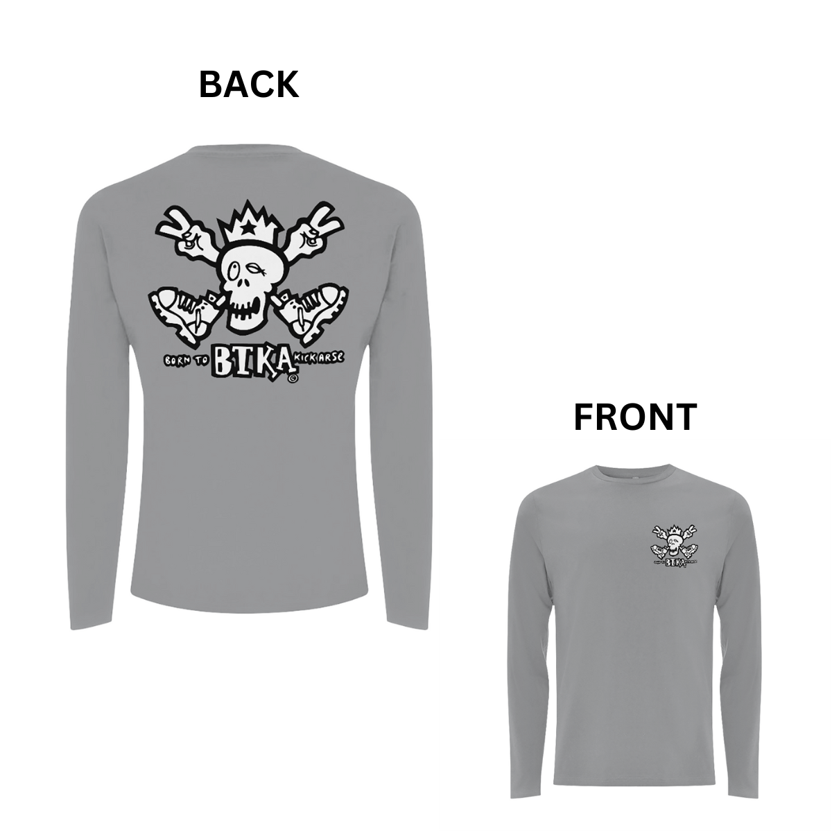 BTKA Classic Front and Back Print Long Sleeves