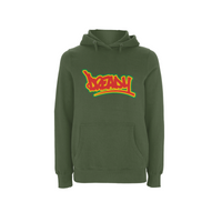 DREADY Logo Front Print Hood – Rave inspired 90s streetwear, retro fashion from Have a nice day london store 