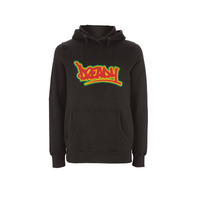 DREADY Logo Front Print Hood – Rave inspired 90s streetwear, retro fashion from Have a nice day london store 