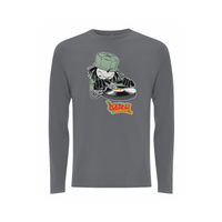 DJ DREADY Front Print Long Sleeve – Rave inspired 90s streetwear, retro fashion from Have a nice day london store 