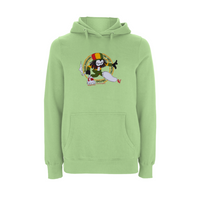 Dready positive vibrations Embroidered Hoody – Rave inspired 90s streetwear, retro fashion from Have a nice day london store 