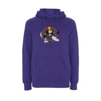 Dready positive vibrations Embroidered Hoody – Rave inspired 90s streetwear, retro fashion from Have a nice day london store 