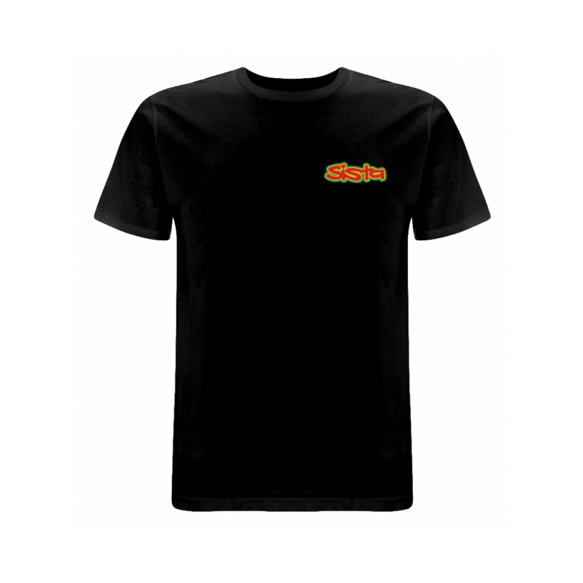 SISTA Front Logo T -shirt – Rave inspired 90s streetwear, retro fashion from Have a nice day london store 