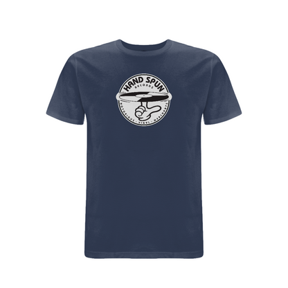 Handspun Records Classic Front Print - Logo Tee