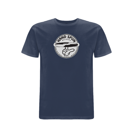 Handspun Records Classic Front Print - Logo Tee
