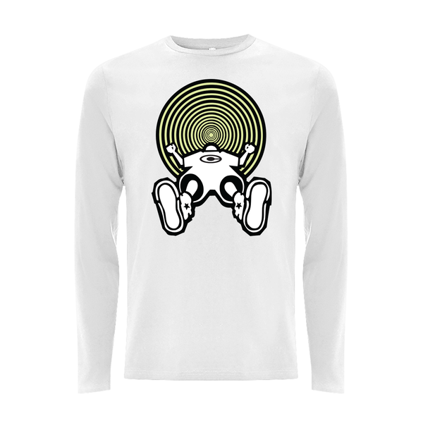 Vortex Glow Front Print Long Sleeves – Rave inspired 90s streetwear, retro fashion from Have a nice day london store 