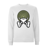 Vortex Glow Front Print Sweatshirt – Rave inspired 90s streetwear, retro fashion from Have a nice day london store 